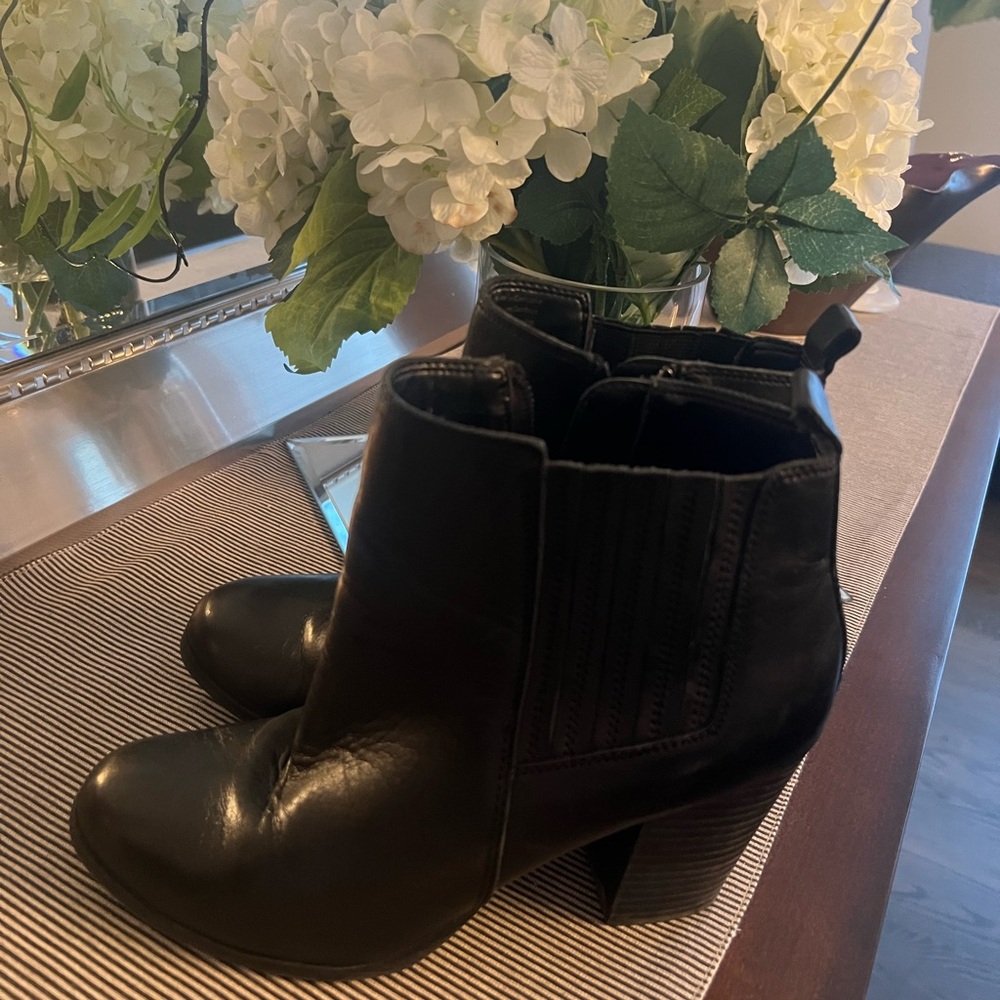 Aldo Black Ankle Boots